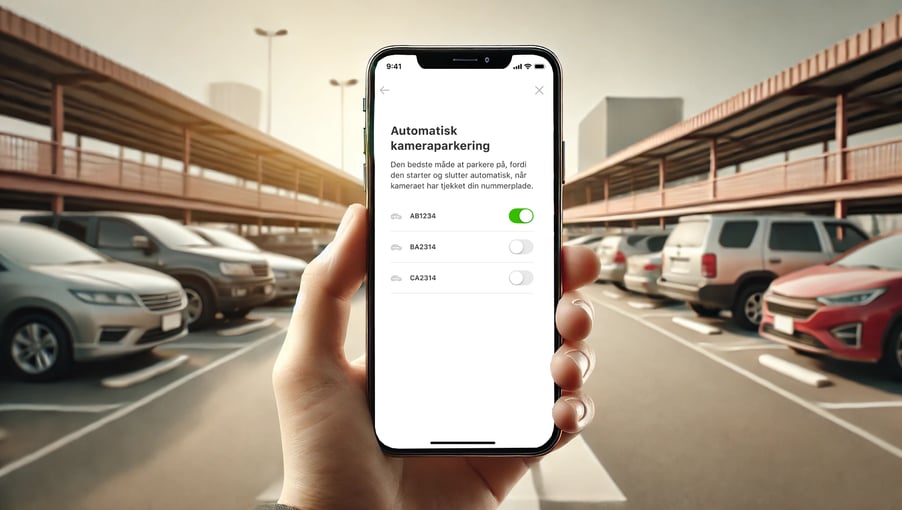 Activate camera parking